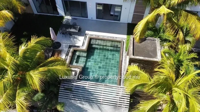 Stunning Villa with Palm Trees in Grand Baie