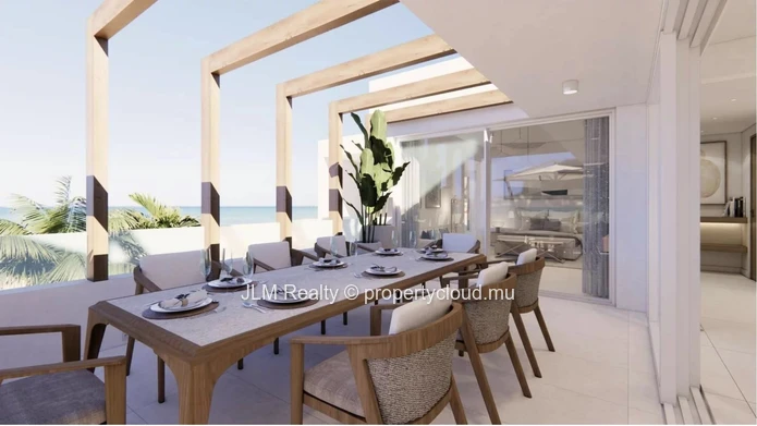 For Sale – Prestigious Penthouse in a Beachfront Residence in Balaclava, Mauritius