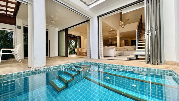Exceptional Marina Duplex for Sale in Black River with Private Heated Pool