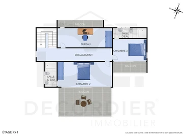 Maison de 3 Chambres