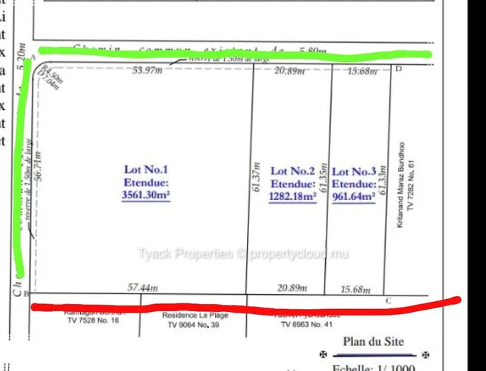 Residential Land for Sale in Calodyne