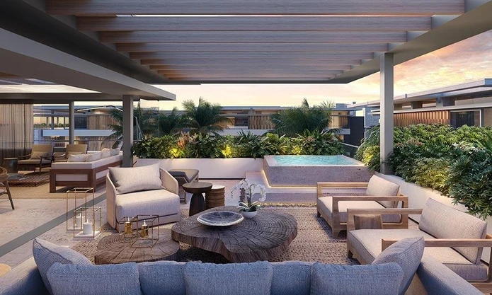 Beautiful 2 Bed Penthouse With Beach Access And Hotel Services In Trou Aux Biches – Mauritius