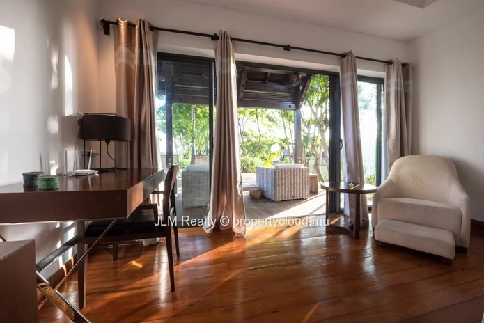 Luxury Balinese Villa with Sea Views, Beach Access and 5-Star Resort Benefits for Sale in Bel Ombre, Mauritius