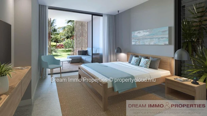 Splendides Appartements 3 Ch Avec Vue Mer & Montagne Pieds Dans L’Eau – Ile Maurice