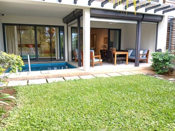 Secluded Retreat: 3-Bedroom Apartment with Private Garden and Plunge Pool