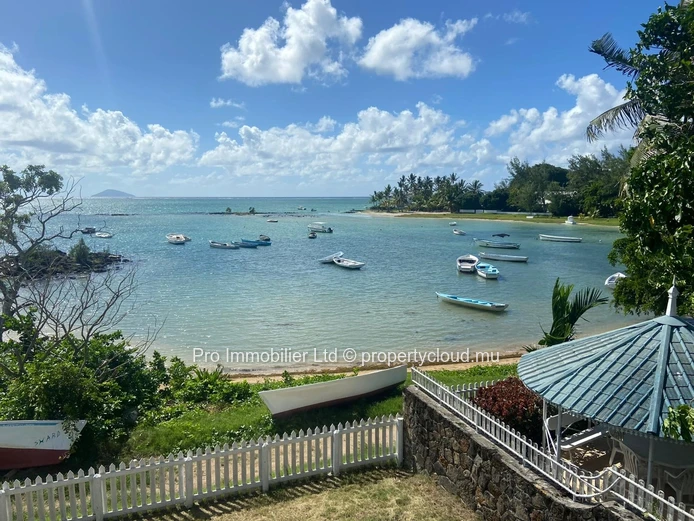 Beachfront Property for Sale at Grand Gaube.