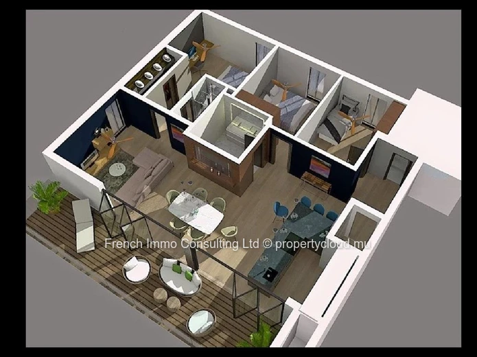 Nouveau programme d'appartements a grand baie sottise road accessible aux etrngers