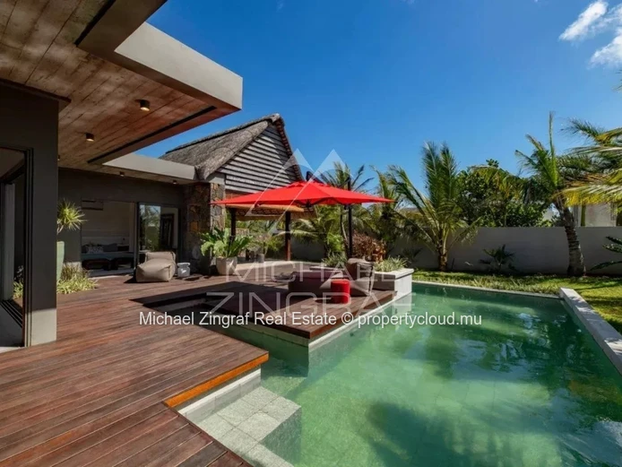 Ile MAurice - Villa contemporaine de 3 chambres avec grand jardin privé - Grand Baie