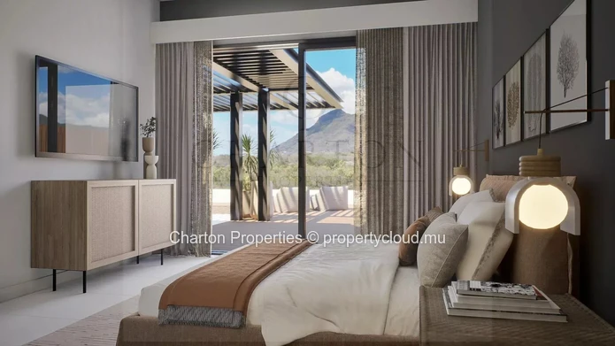 3-bedroom beachfront apartment with privileged view over an exceptional natural setting