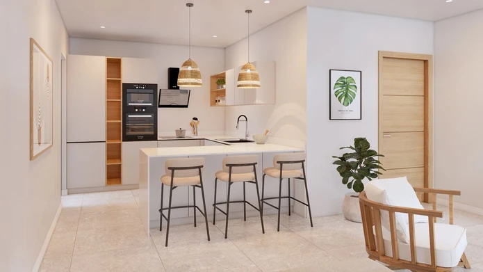 Appartement de luxe de 3 chambres à vendre à Floréal, île Maurice