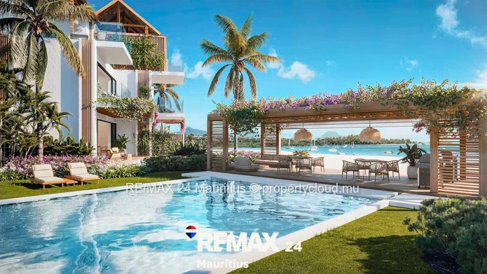 appartement en rez-de-chaussée avec vue mer