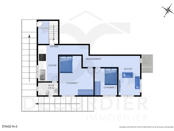 Appartement de 2 Chambres