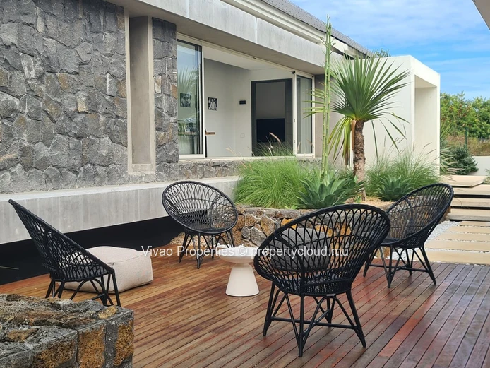 Villa Luxe Côte Ouest - Rs 80M - Piscine Infinie sur Deck - 3+ Chambres - Terrasse Réception - Morcellement Sécurisé