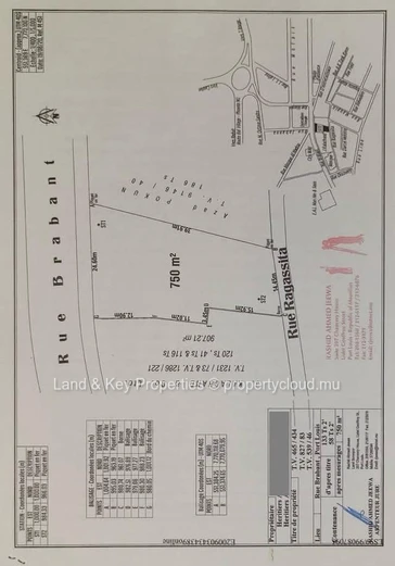 A vendre – terrain commercial en tres bonne emplacement 