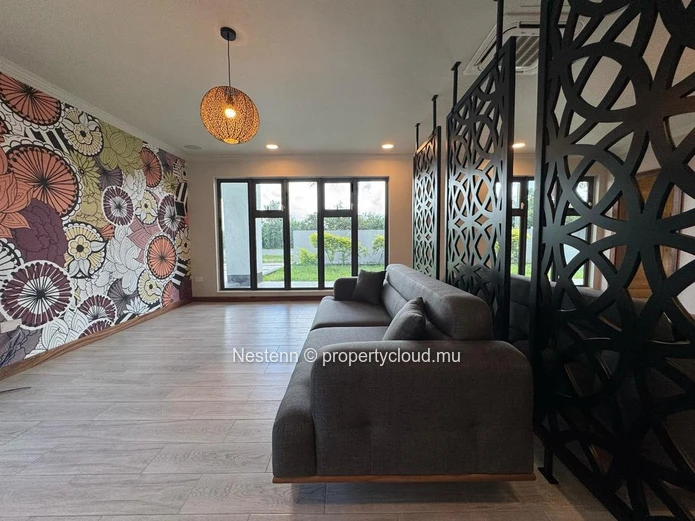 Furnished 3-bedroom house close to the beach with open view