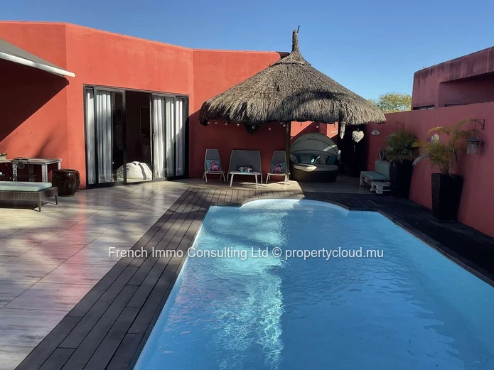 Villa PDS accessible aux etrangers a pointe aux piments