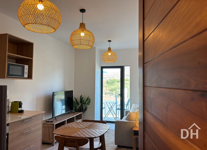 Appartement meublé d'une chambre à louer à Tamarin