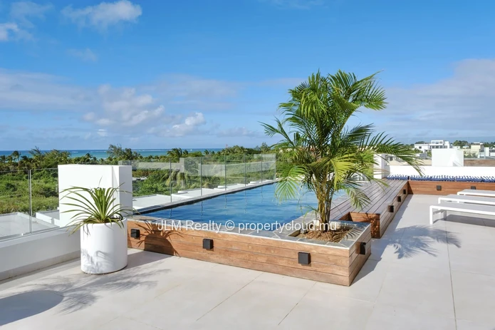 Penthouse de luxe avec vue mer à vendre à Grand Gaube, Île Maurice