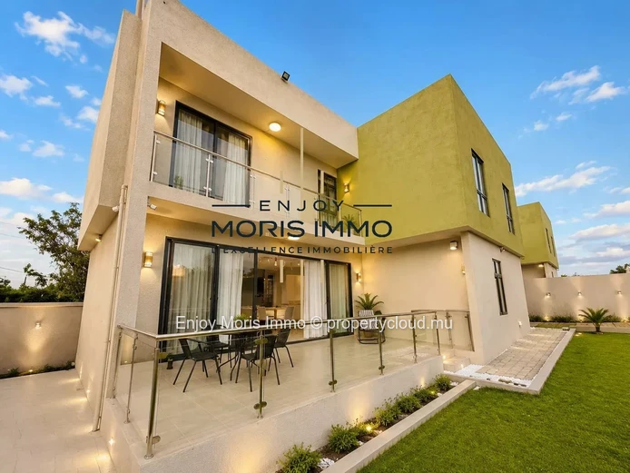Villa moderne 4 chambres avec piscine | Location longue durée- grand baie