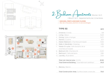 2 Bedroom Apartment