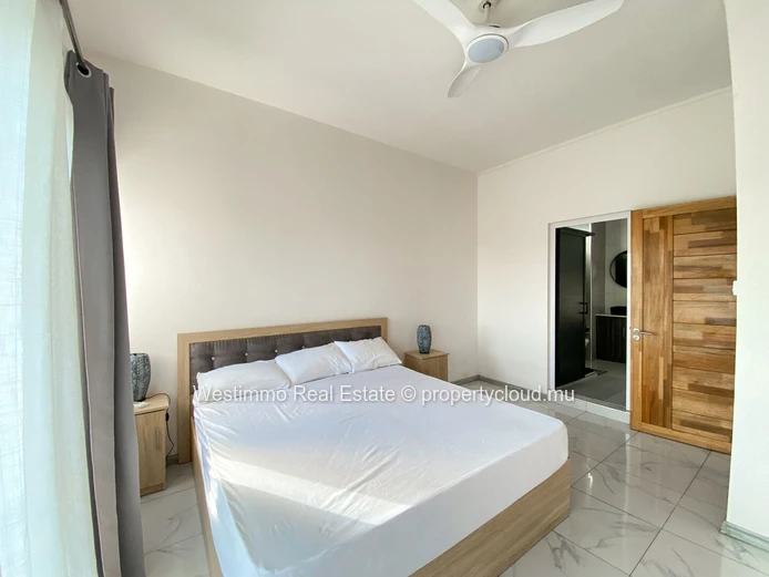 Recent house with swimming pool for long-term rent in Péreybère, Mauritius