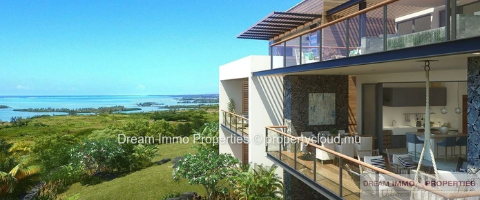 Appartement De 2 Ch Avec Superbe Vue Mer Au Nord - Ile Maurice