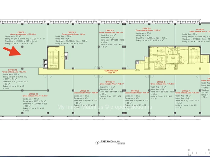 New office Moka Business Park