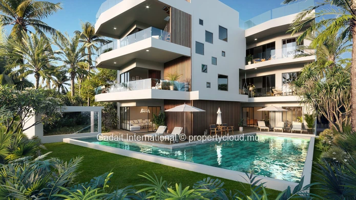 Somptueux penthouses en vente à Rivière Noire, un paradis côtier