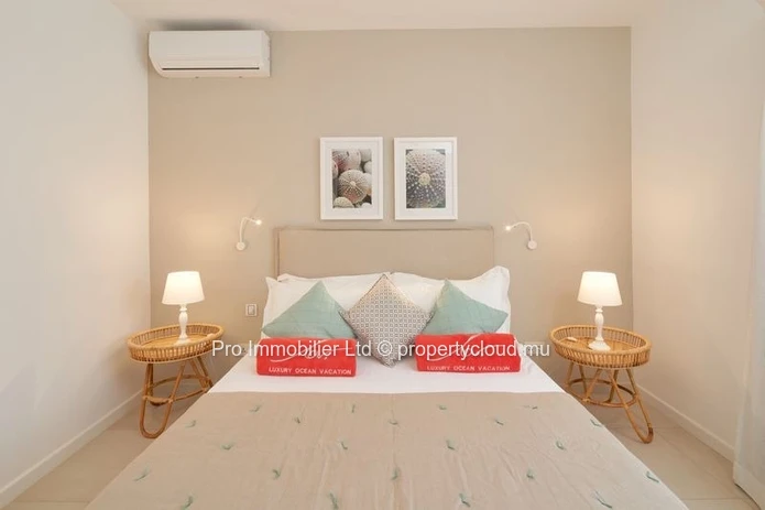 For Sale: Stylish Furnished First-Floor Apartment in a Secure compound at Pointe Aux Canonniers .North
