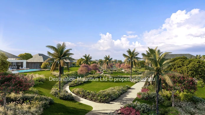 Présentation De Deux Villas De Luxe De Plain-Pied Avec 4 Chambres Et Lagon À Mont Choisy La Reserve - Destination Mau...