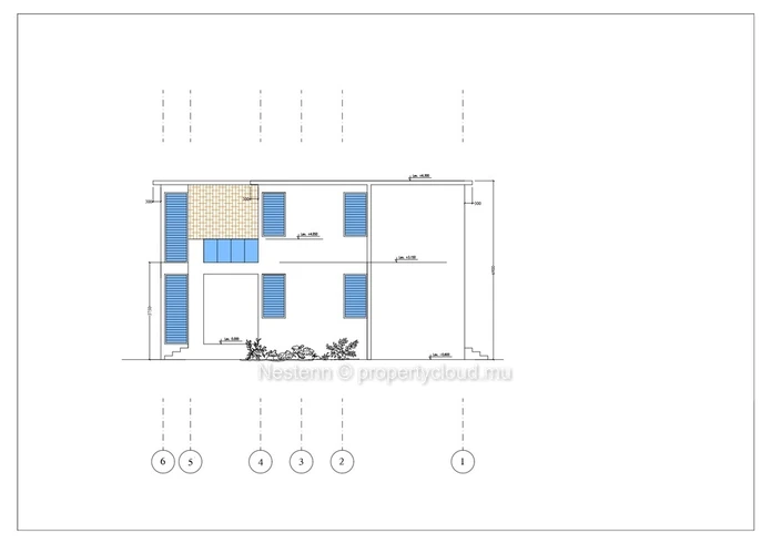 New house under construction 