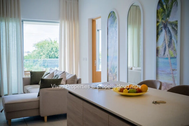 Appartement 2 chambres accessible aux non-mauriciens avec piscine à vendre à Péreybère