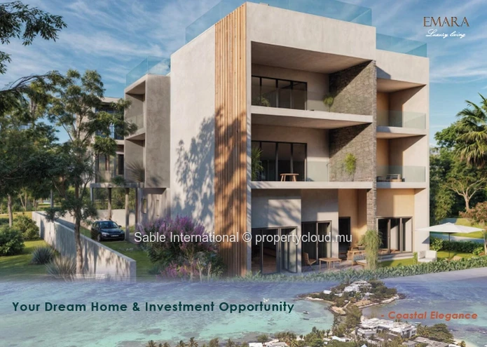 Stunning 3-bedroom apartment with communal pool in Péreybère, close to amenities and beach