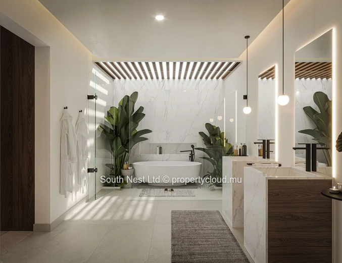 Penthouse avec piscine privée et vue imprenable sur la mer
