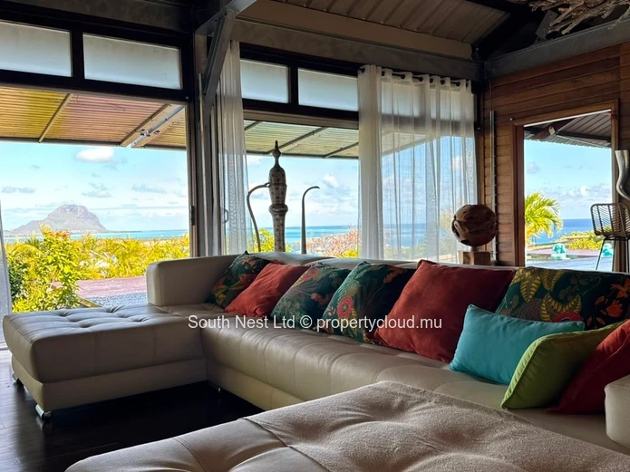 Exceptional Wooden Chalet On The Heights Of Rivière Noire.