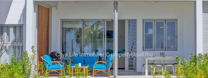 Luxury Living in Grand Gaube: Furnished 2 BR Apartment with Private Pool, Close to Schools, Shops, and Hospital - Rs ...