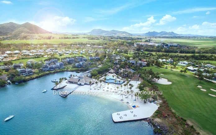 Élégante villa plain-pied avec vue golf et piscine privée – Anahita – Ile Maurice