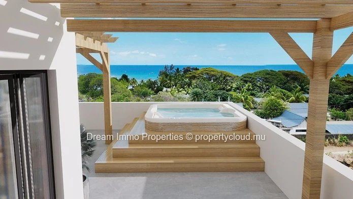 1 minute à pieds de la mer ! Penthouses vue mer & proche mer à Flic en Flac - Ile Maurice