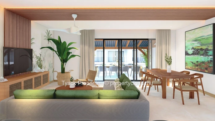 Modern 3-Bedroom Apartment for Sale in Pereybere with Resort-Style Amenities