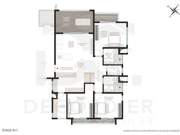 Appartement de 3 Chambres