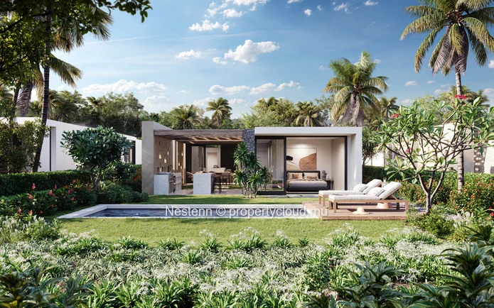 Villa de 2 chambres sur 2 niveaux dans un prestigieux complexe de golf.