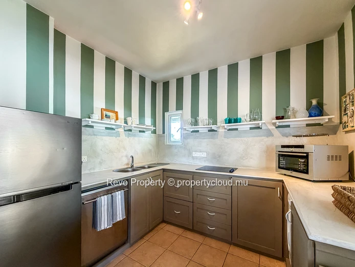 2 Bedroom Penthouse : Steps from Bain Boeuf Beach