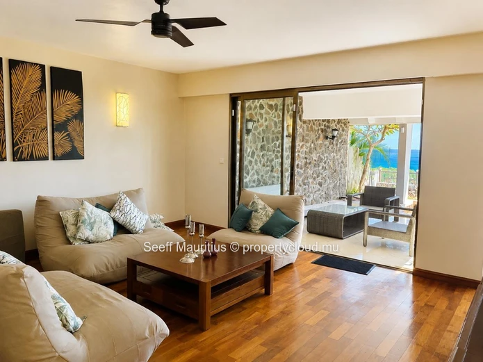 Exceptional 3-Bedroom Duplex with Spectacular Le Morne & Lagoon Views