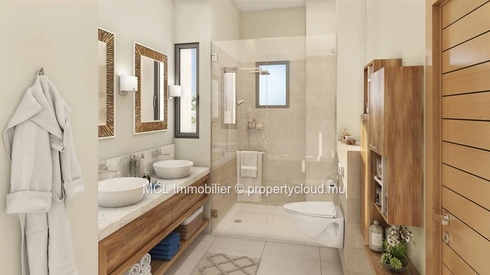 Maison plain-pied  de 4 chambres dans une résidence sécurisée