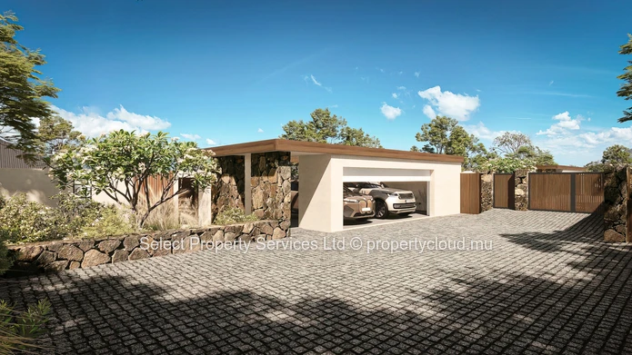 Nouveau Projet - Vente sur Plan - Villas Contemporaines de 4 Chambres avec Piscines Privées à Rivière Noire – Île Mau...