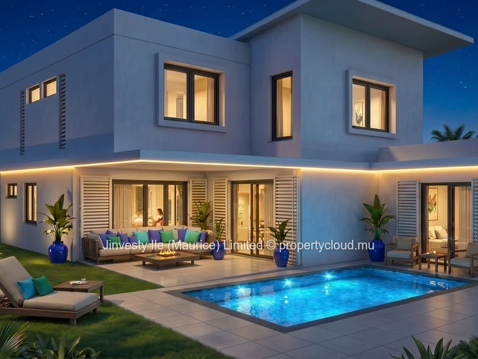 JINVESTY COLLECTION : LAELIA VILLA 7 : 3-bedroom PDS villa 100 m from Trou aux Biches beach - From €658,000