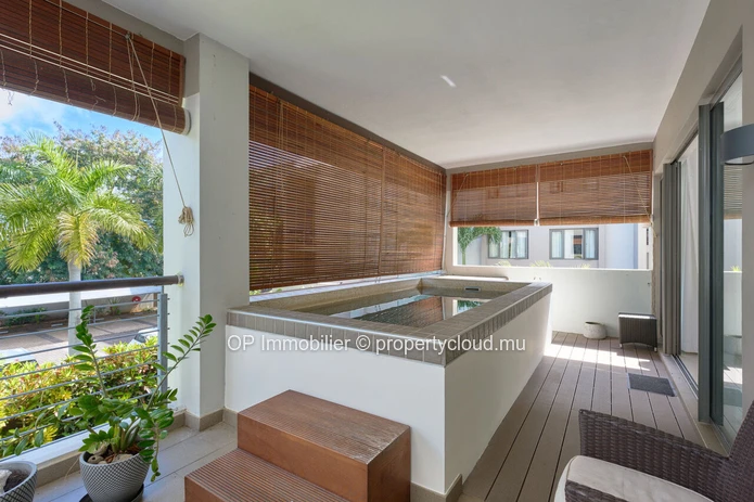 Appartement RES d exception à Bain Boeuf avec piscine privée et vue sur le lagon de Grand Baie