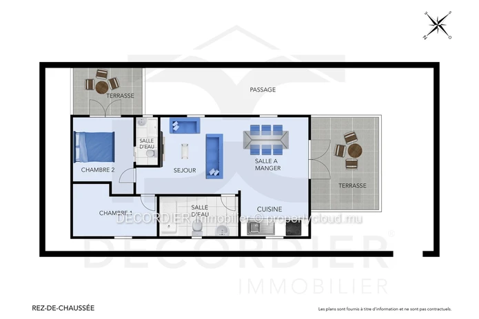 Appartement moderne à louer - Pereybere