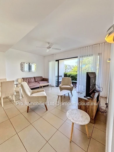 Furnished Apartment for Rent at Azuri Ocean & Golf Resort, Roches Noires.