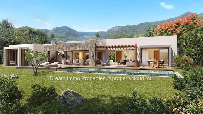 Luxury Sea & Mountain Views Villa In The Hills Of Domaine Palmyre In Black River – Mauritius